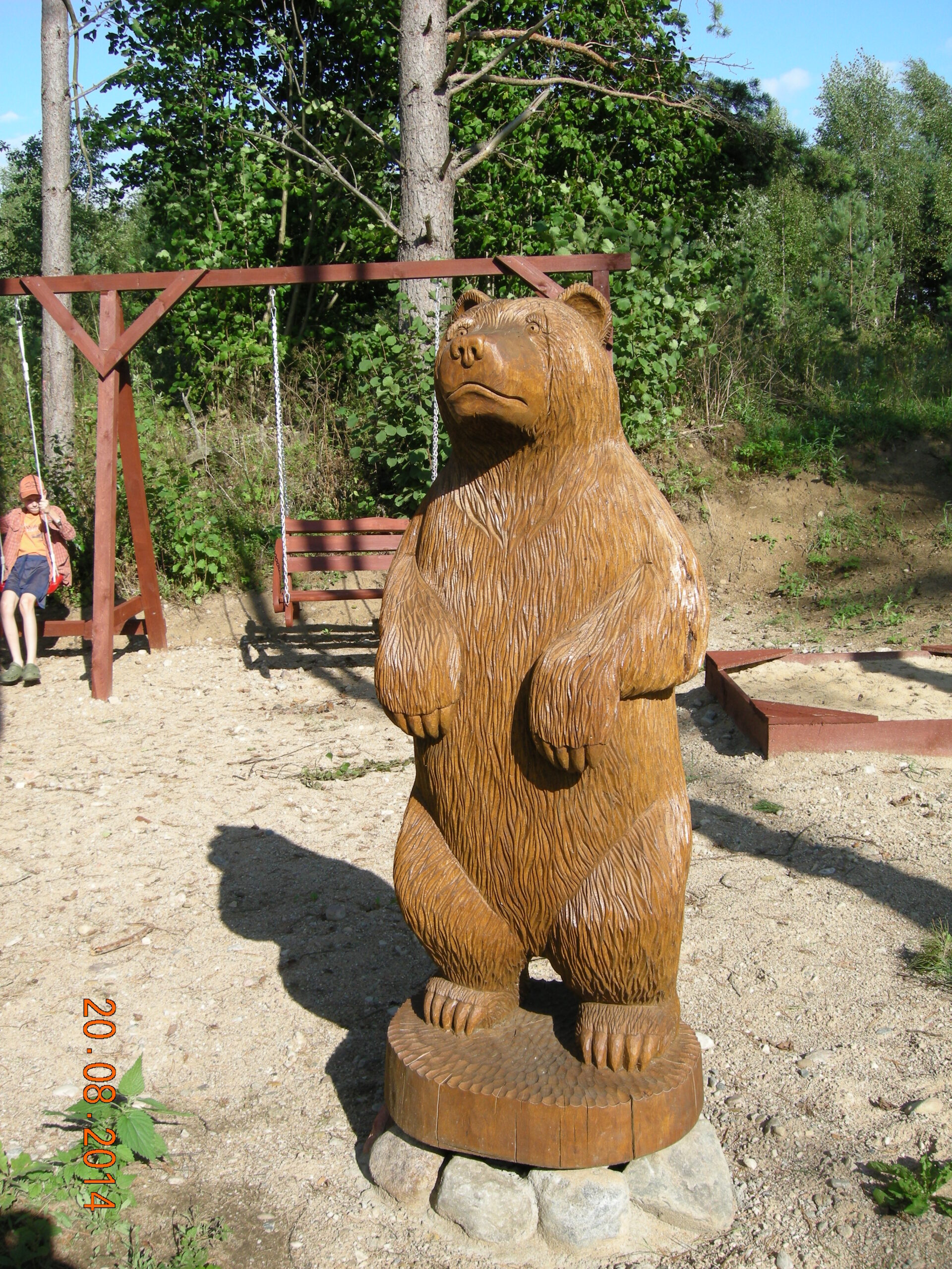 Meška, ąžuolas, h1,5 m.